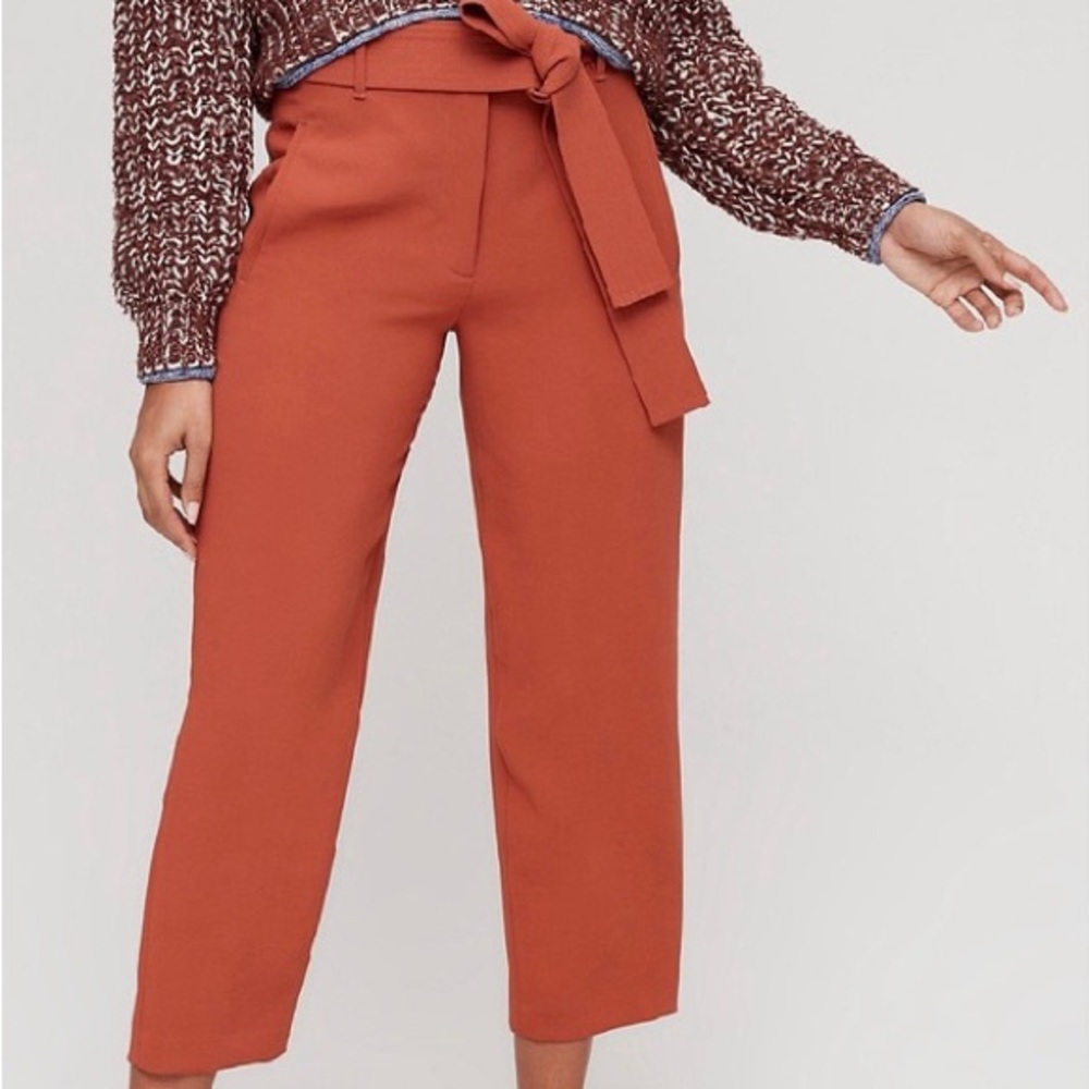 Aritzia Wilfred Tie-Front Pant